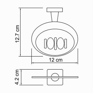 Wasserckraft Lippe K-6569 Мыльница решетка