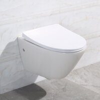Унитаз подвесной безободковый BelBagno ALPHA BB300CHR Унитаз подвесной безободковый BelBagno ALPHA BB300CHR